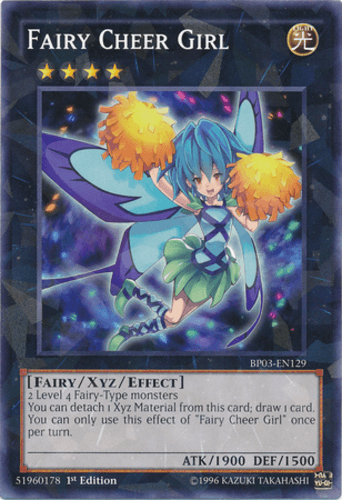 Fairy Cheer Girl - BP03-EN129 Shatterfoil Rare 1st Edition