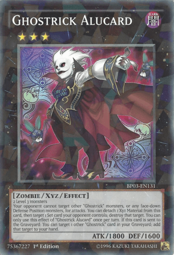 Ghostrick Alucard - BP03-EN131 Shatterfoil Rare 1st Edition