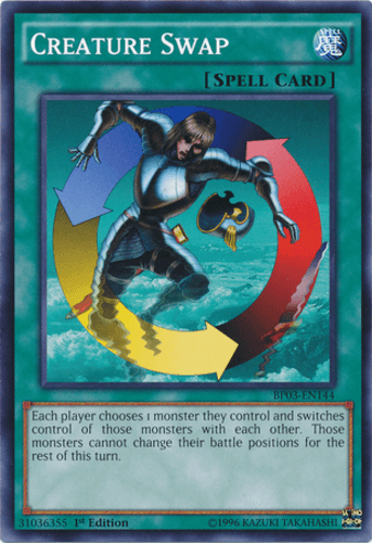 Creature Swap - BP03-EN144 Common 1st Edition