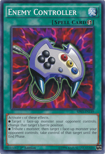 Enemy Controller - BP03-EN149 Shatterfoil Rare 1st Edition