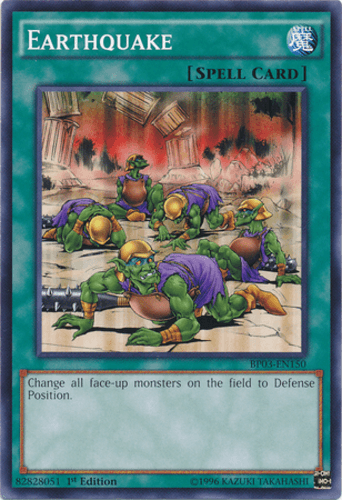 Earthquake - BP03-EN150 Common 1st Edition