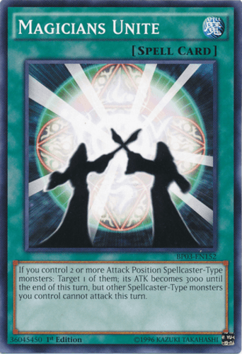Magicians Unite - BP03-EN152 Shatterfoil Rare 1st Edition