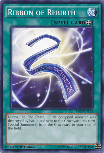 Ribbon of Rebirth - BP03-EN153 Common 1st Edition