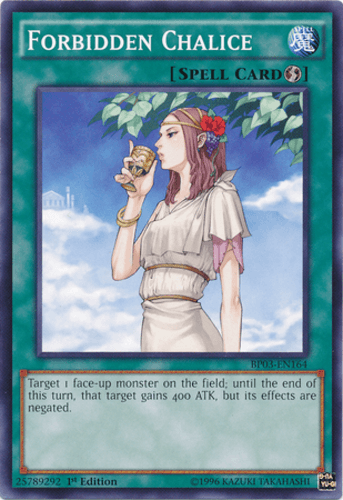 Forbidden Chalice - BP03-EN164 Common 1st Edition