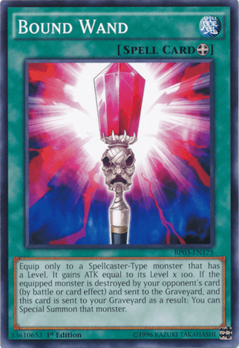 Bound Wand - BP03-EN175 Common 1st Edition