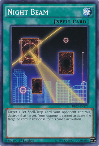 Night Beam - BP03-EN176 Common 1st Edition