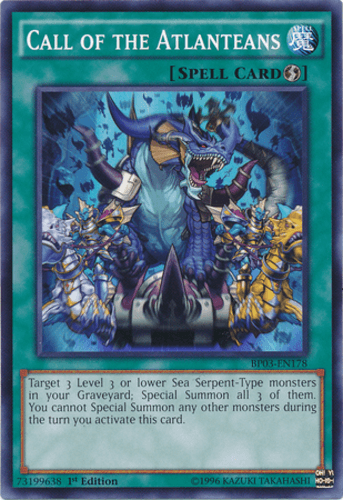 Call of the Atlanteans - BP03-EN178 Common 1st Edition