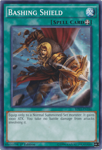 Bashing Shield - BP03-EN186 Common 1st Edition