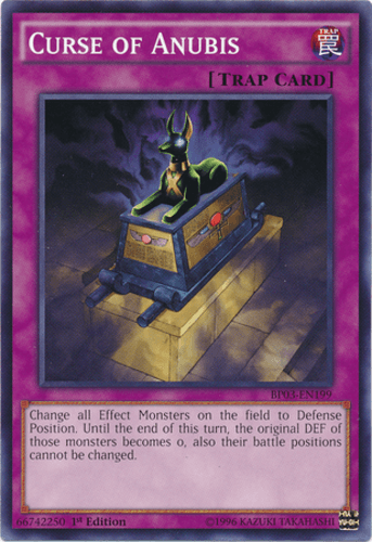 Curse of Anubis - BP03-EN199 Common 1st Edition