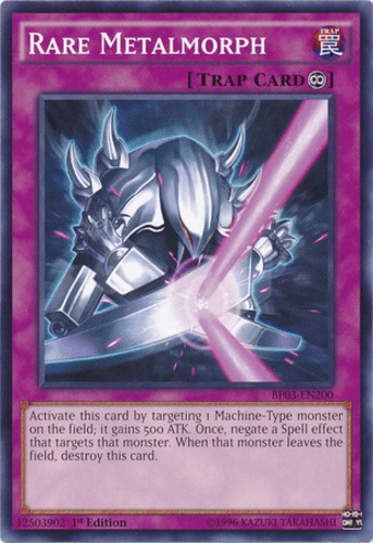 Rare Metalmorph - BP03-EN200 Common 1st Edition
