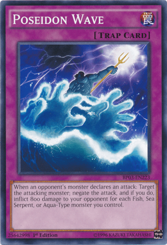 Poseidon Wave - BP03-EN223 Common 1st Edition