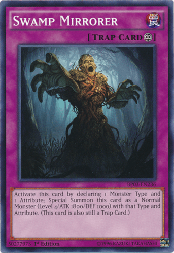 Swamp Mirrorer - BP03-EN236 Shatterfoil Rare 1st Edition