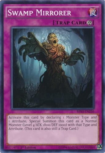 Swamp Mirrorer - BP03-EN236 Common 1st Edition