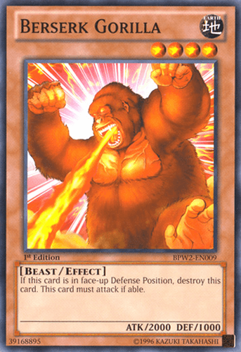 Berserk Gorilla - BPW2-EN009 Common 1st Edition