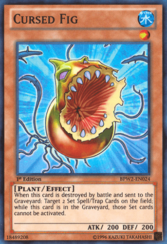 Cursed Fig - BPW2-EN024 Super Rare 1st Edition