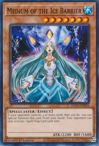 Medium of the Ice Barrier - BPW2-EN031 Common 1st Edition