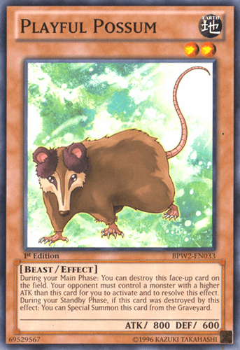 Playful Possum - BPW2-EN033 Common 1st Edition