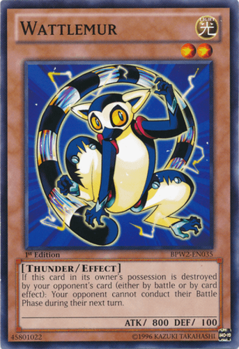 Wattlemur - BPW2-EN035 Common 1st Edition
