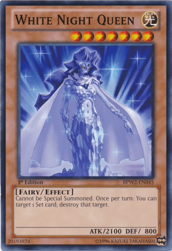 White Night Queen - BPW2-EN045 Common 1st Edition
