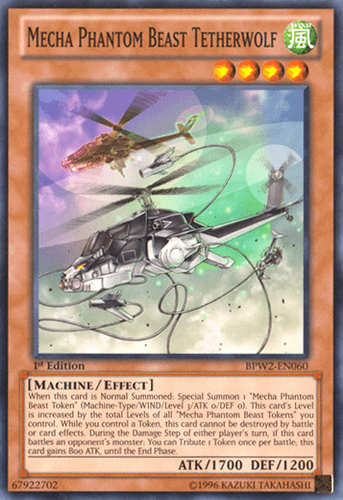 Mecha Phantom Beast Tetherwolf - BPW2-EN060 Common 1st Edition