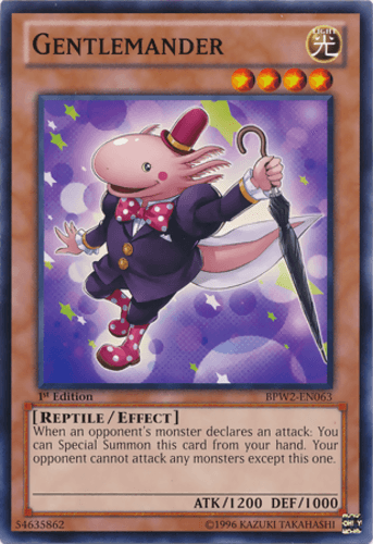 Gentlemander - BPW2-EN063 Common 1st Edition