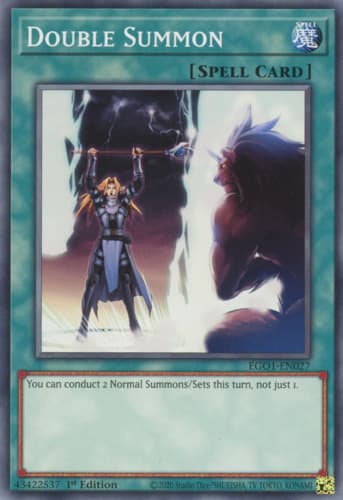 Double Summon - BPW2-EN075 Common 1st Edition