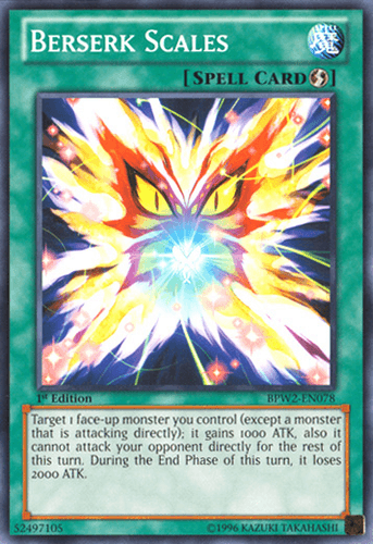 Berserk Scales - BPW2-EN078 Common 1st Edition