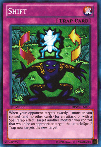 Shift - BPW2-EN079 Super Rare 1st Edition