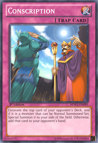 Conscription - BPW2-EN085 Common 1st Edition