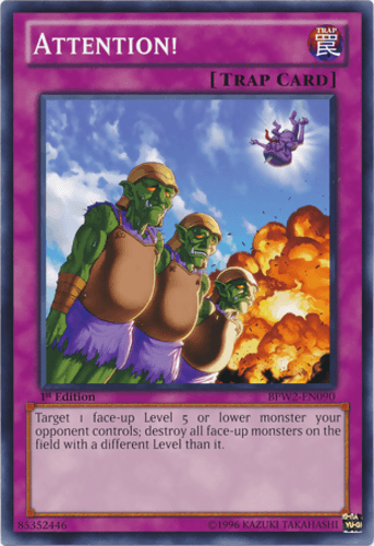 Attention! - BPW2-EN090 Common 1st Edition