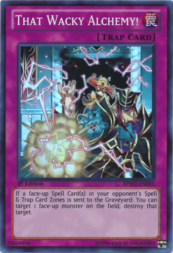 That Wacky Alchemy! - BPW2-EN095 Super Rare 1st Edition