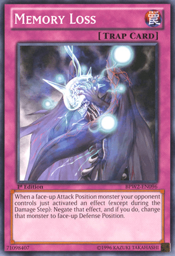 Memory Loss - BPW2-EN096 Common 1st Edition