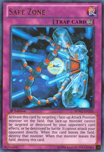 Safe Zone - BPW2-EN103 Ultra Rare 1st Edition