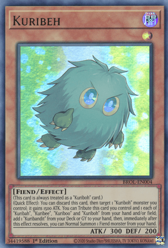 Kuribeh - BROL-EN004 Ultra Rare 1st Edition