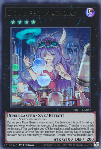 Downerd Magician - BROL-EN085 Ultra Rare 1st Edition