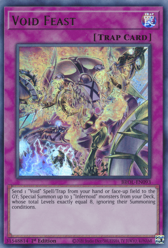 Void Feast - BROL-EN093 Ultra Rare 1st Edition