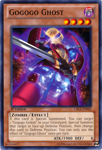 Gogogo Ghost - CBLZ-EN002 Common 1st Edition