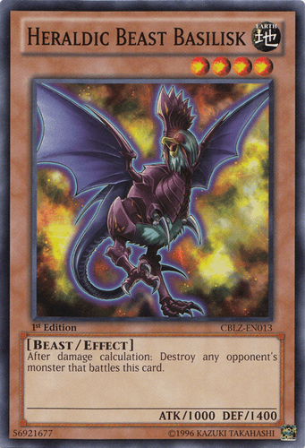 Heraldic Beast Basilisk - CBLZ-EN013 Common Unlimited
