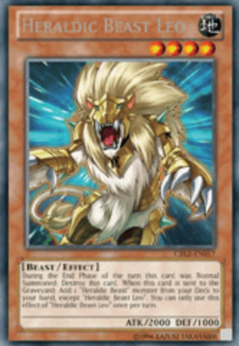 Heraldic Beast Leo - CBLZ-EN017 Rare Unlimited