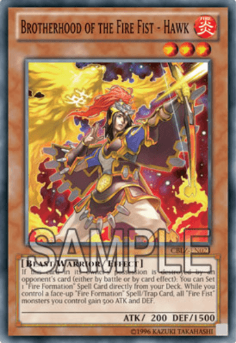 Brotherhood of the Fire Fist - Hawk - CBLZ-EN021 Common Unlimited