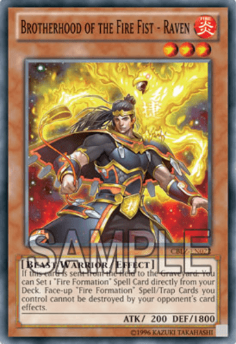 Brotherhood of the Fire Fist - Raven - CBLZ-EN022 Common Unlimited