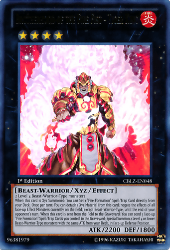 Brotherhood of the Fire Fist - Swallow - CBLZ-EN027 Super Rare Unlimited