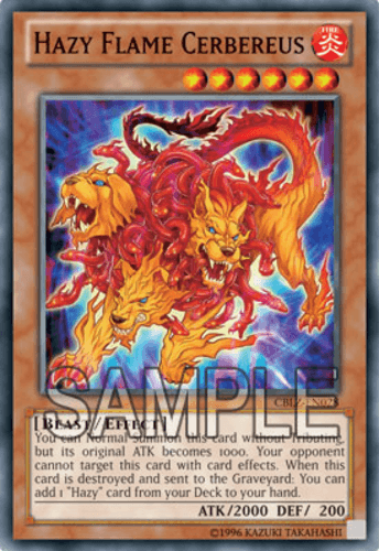 Hazy Flame Cerbereus - CBLZ-EN028 Common Unlimited