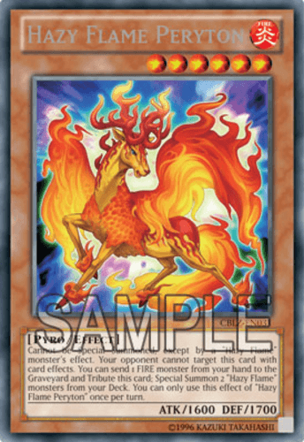 Hazy Flame Peryton - CBLZ-EN031 Rare Unlimited
