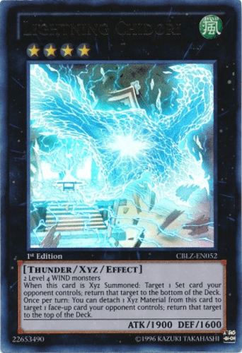 Lightning Chidori - CBLZ-EN052 Ultimate Rare 1st Edition