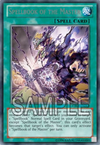 Spellbook of the Master - CBLZ-EN062 Secret Rare 1st Edition
