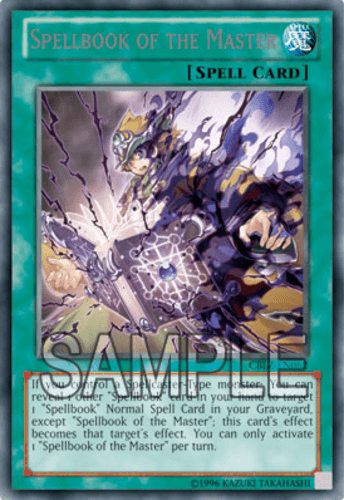 Spellbook of the Master - CBLZ-EN062 Secret Rare Unlimited