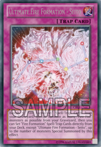 Ultimate Fire Formation - Seito - CBLZ-EN073 Rare 1st Edition