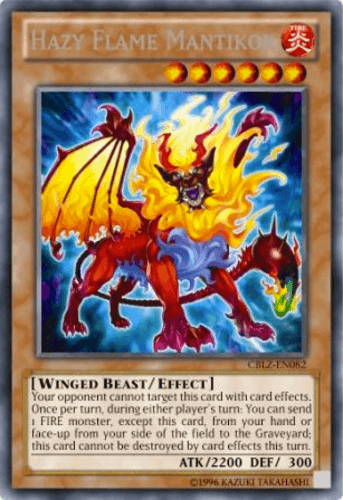 Hazy Flame Mantikor - CBLZ-EN082 Rare Unlimited