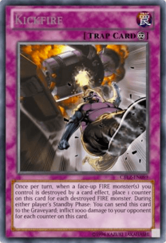 Kickfire - CBLZ-EN089 Secret Rare Unlimited